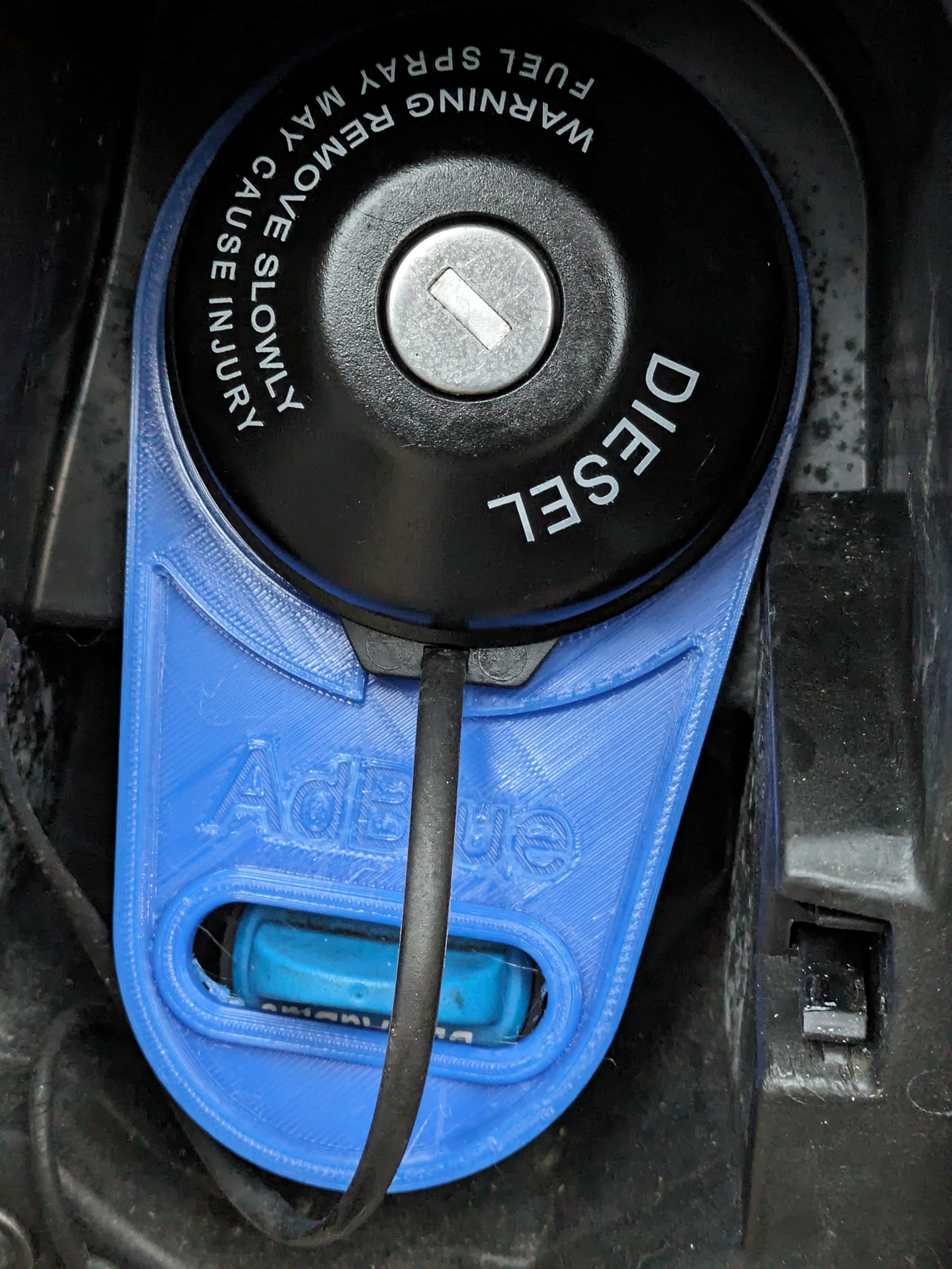 AdBlue Locking Plate
